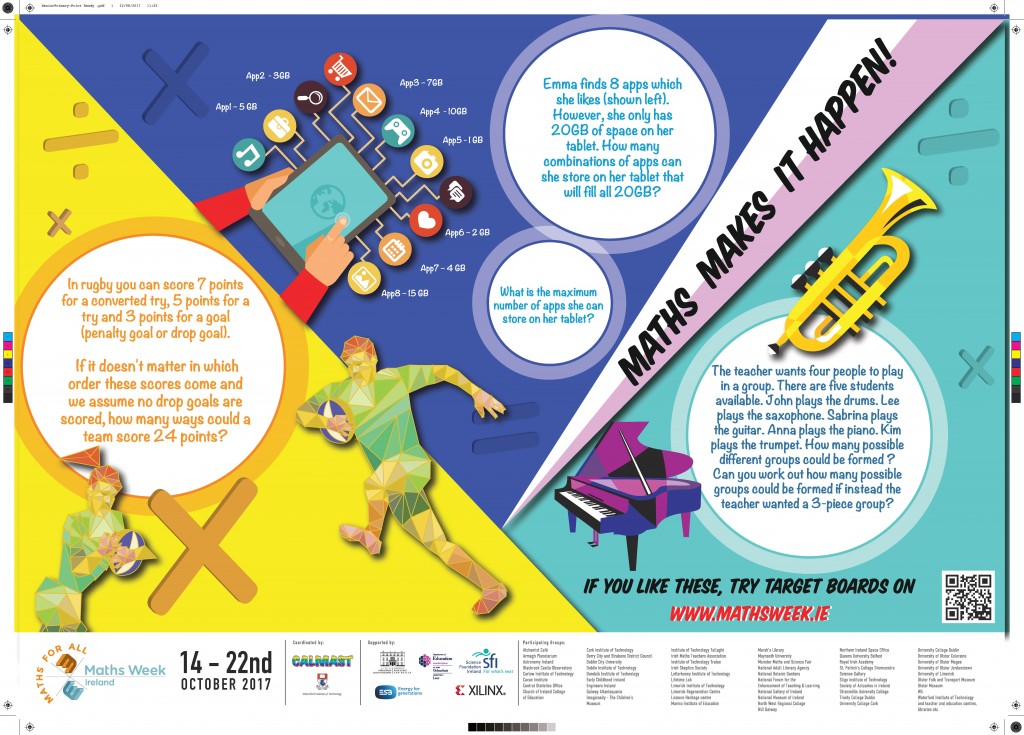 Maths Week Poster - Upper Classes